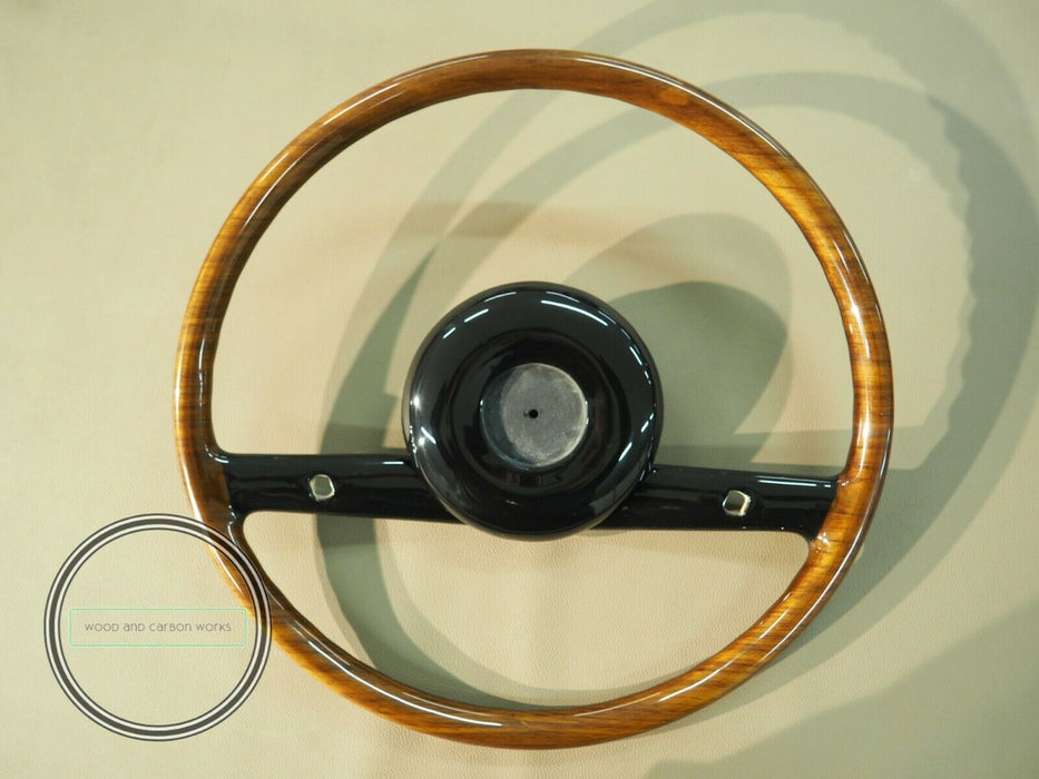 Mercedes W113 W112Wood Steering Wheel Plain EARLY Pagoda W110 FINNTAIL