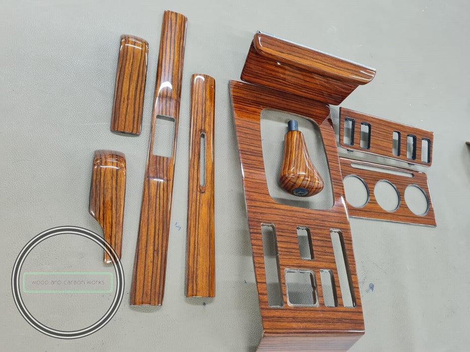 Mercedes W123 Wood Trim SET for W123 Dashboard C123 Zebrano
