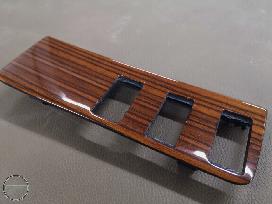 Mercedes W123 C123 Zebrano Button Wood Trim 3 Button Version