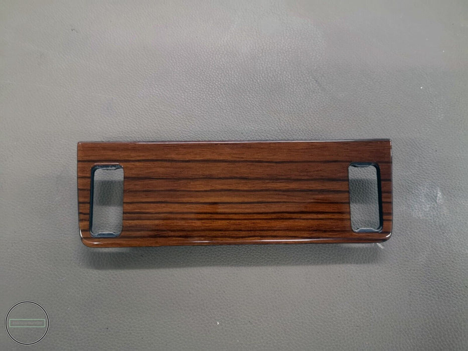 Mercedes W123 C123 Zebrano Button Wood Trim 2 Button Version