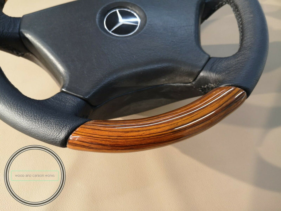 Mercedes R107 W201 W123 W124 Steering Wheel Wood zebrano