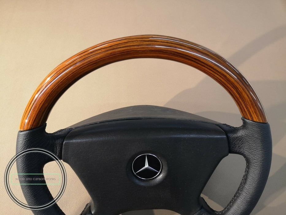 Mercedes R107 W201 W123 W124 Steering Wheel Wood zebrano