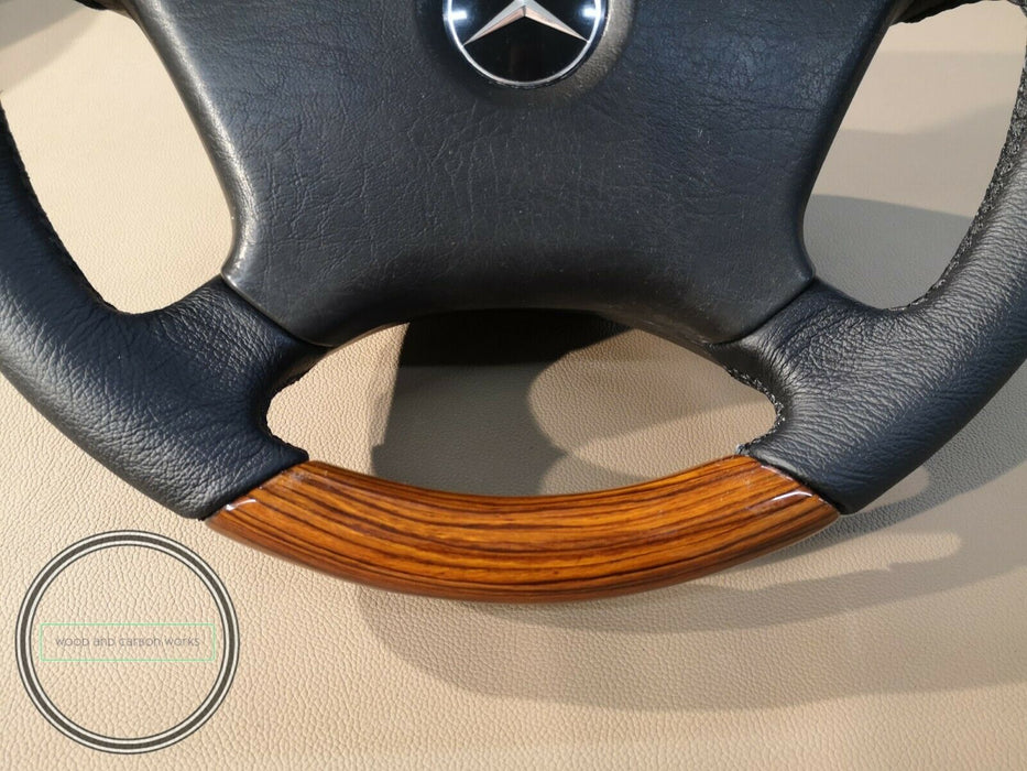 Mercedes R107 W201 W123 W124 Steering Wheel Wood zebrano