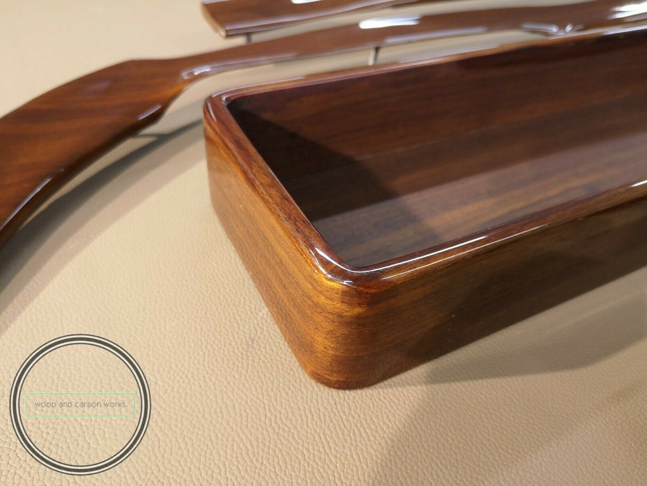 Mercedes Benz W113 Wood Trim Set 250sl 230sl 280sl Pagoda Plain Walnut GLOSS LHD