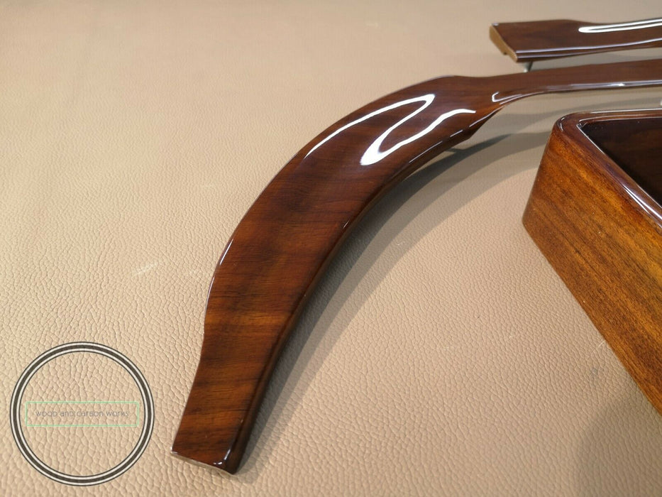 Mercedes Benz W113 Wood Trim Set 250sl 230sl 280sl Pagoda Plain Walnut GLOSS LHD