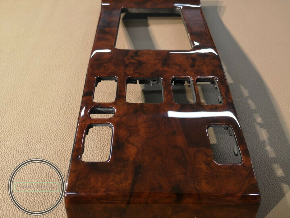 MERCEDES W124 Shift Trim Center console trim Burled Walnut Wood trim fits w124