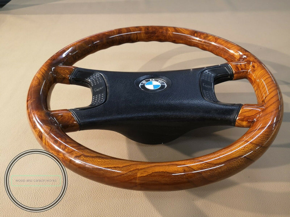 BMW Wood steering wheel for E36 First Generation