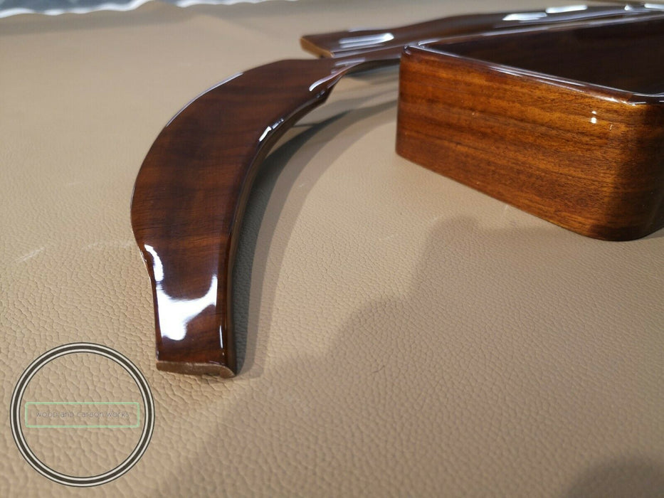 Mercedes Benz W113 Wood Trim Set 250sl 230sl 280sl Pagoda Plain Walnut GLOSS LHD