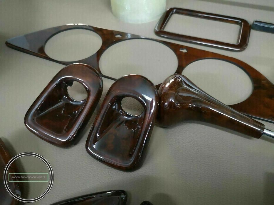 Mercedes benz W126 Wood Trim Set 500se 500sel 280se Wood Dashboard SET
