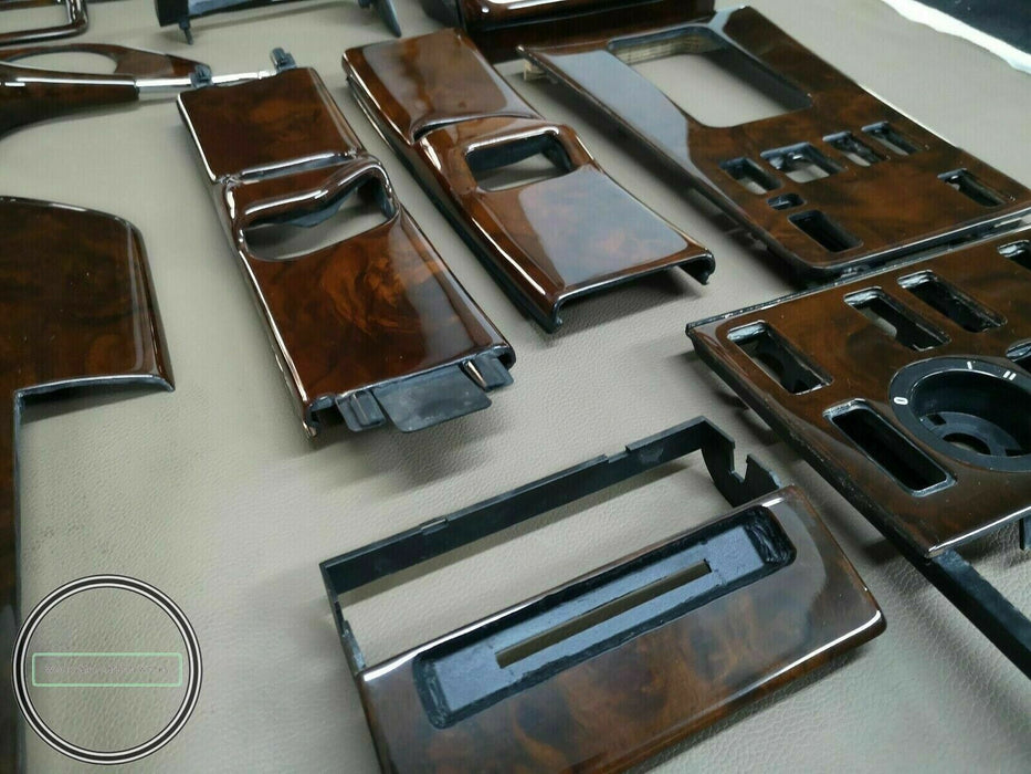 Mercedes benz W126 Wood Trim Set 500se 500sel 280se Wood Dashboard SET