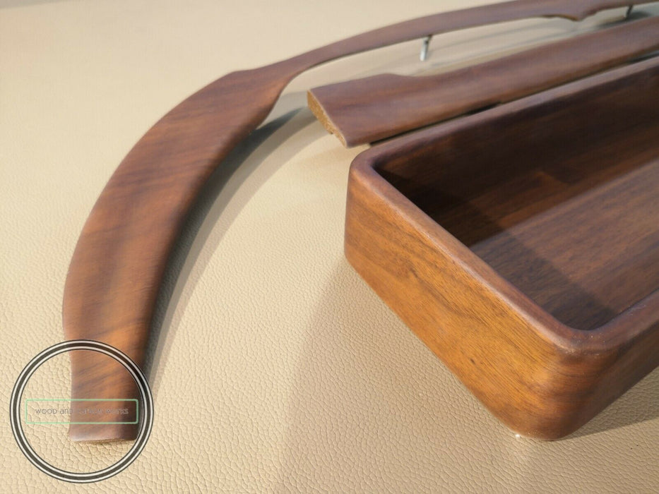 Mercedes SL Wood Trim Set W113 250sl 230sl 280sl Pagoda Plain Walnut satin LHD