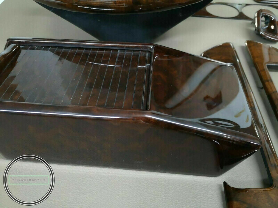 Mercedes benz W126 Wood Trim Set 500se 500sel 280se Wood Dashboard SET