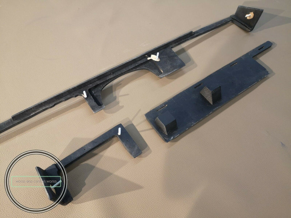 Mercedes W126 C126 SecWalnut Dash Trim Set Coupe and W126 Sel models