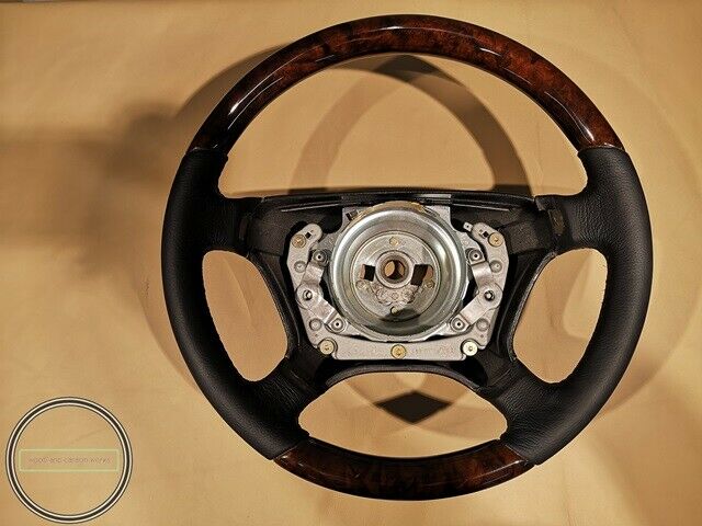 Mercedes Steering Wheel r129 w124 w140 w202 w208 w210 W462 G class Wood Burl