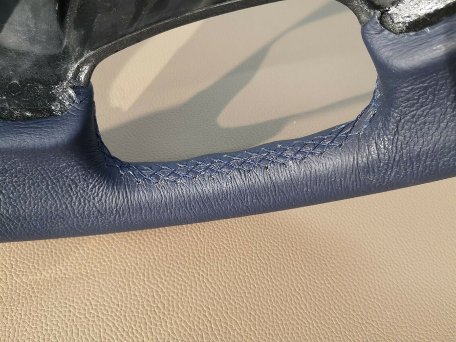 Mercedes Benz Wood Steering Wheel w124 w140 w202 w208 w210 Zebrano Blue