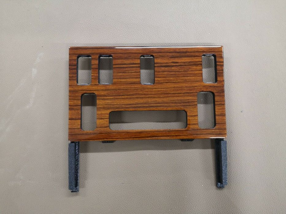 Mercedes W126 Climate Wood Zebrano 500SEL 560SEL  Climate Panel Repro.