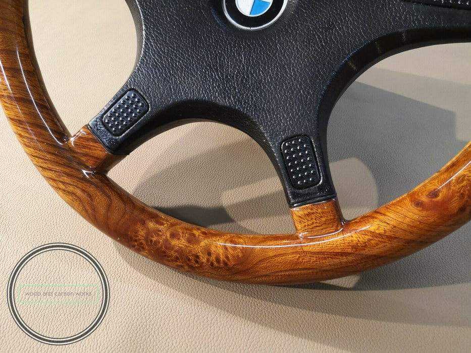 BMW e30 e34 e32 wood steering wheel BMW 7 Serie