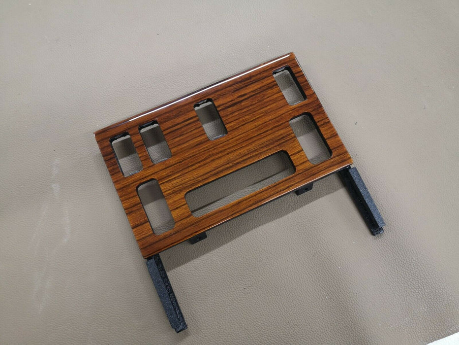 Mercedes W126 Climate Wood Zebrano 500SEL 560SEL  Climate Panel Repro.
