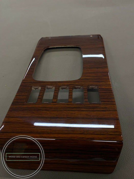 Mercedes R107 SL Center Console Gear Shift Wood Trim Burlwood 560SL