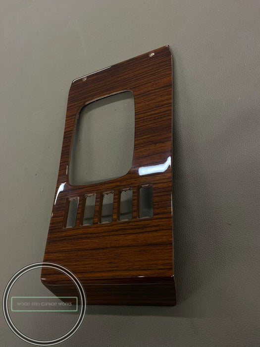 Mercedes R107 SL Center Console Gear Shift Wood Trim Burlwood 560SL