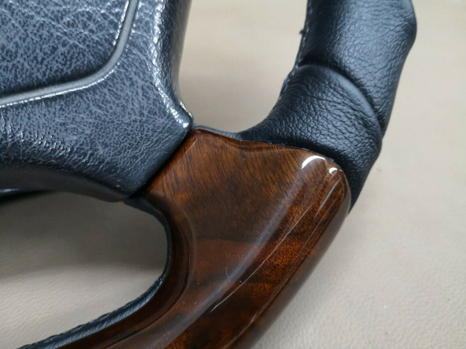 Mercedes-benz AMG look W124 W210 W208 W140 W129 R129 STEERING WHEEL Wood Walnut