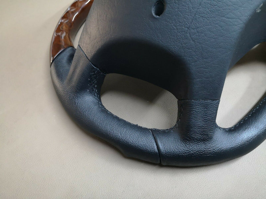 Mercedes-benz AMG look W124 W210 W208 W140 W129 R129 STEERING WHEEL Wood Walnut