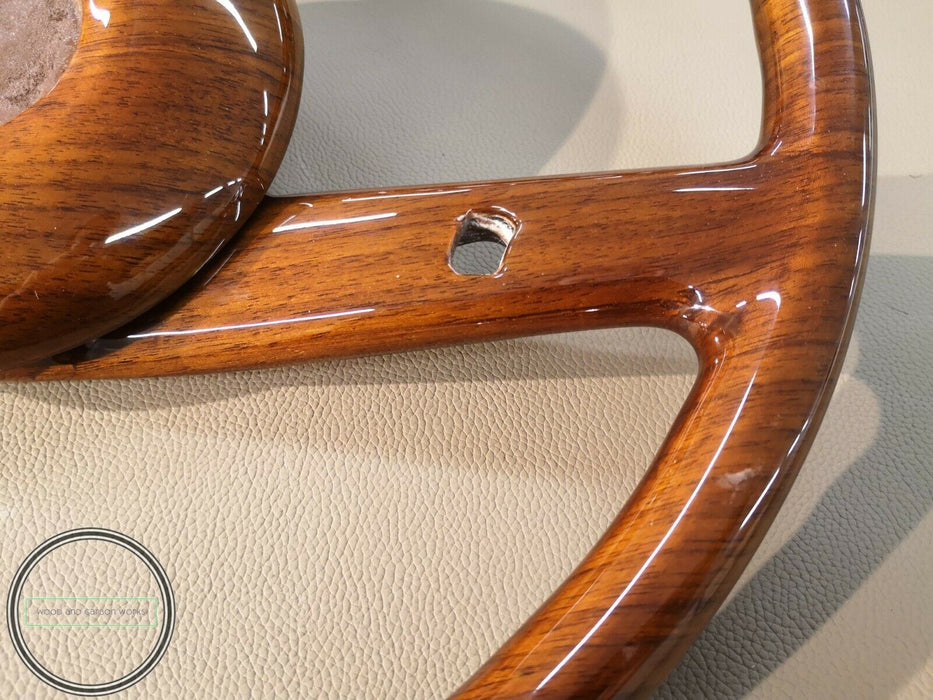 Mercedes W110 Wood Steering Wheel EARLY VERSION Pagoda W113 W111 W110 FINNTAIL