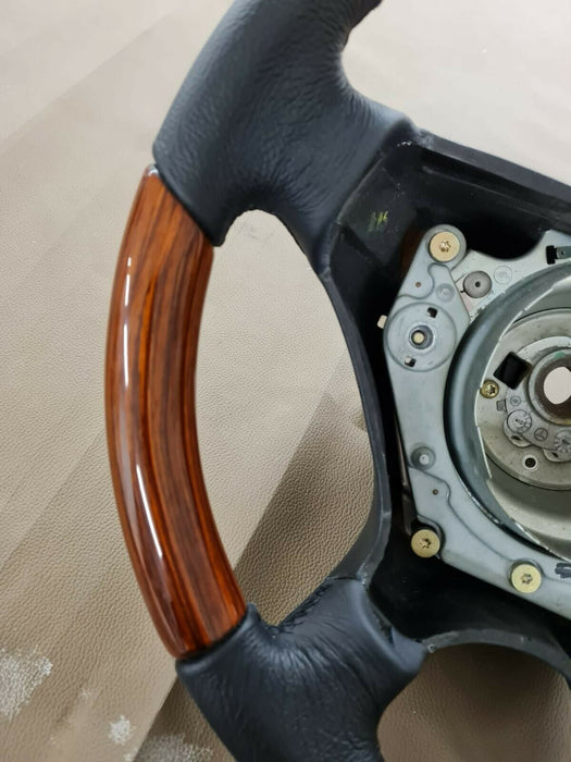 Mercedes sportline steering wheel W124 W210 W208 W140 zebrano