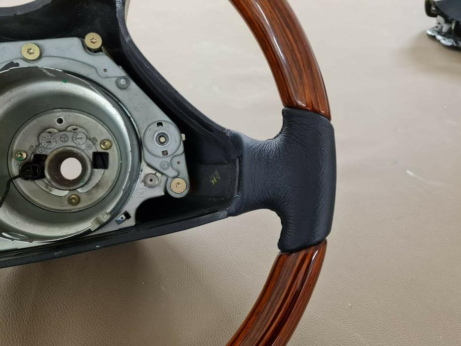 Mercedes sportline steering wheel W124 W210 W208 W140 zebrano