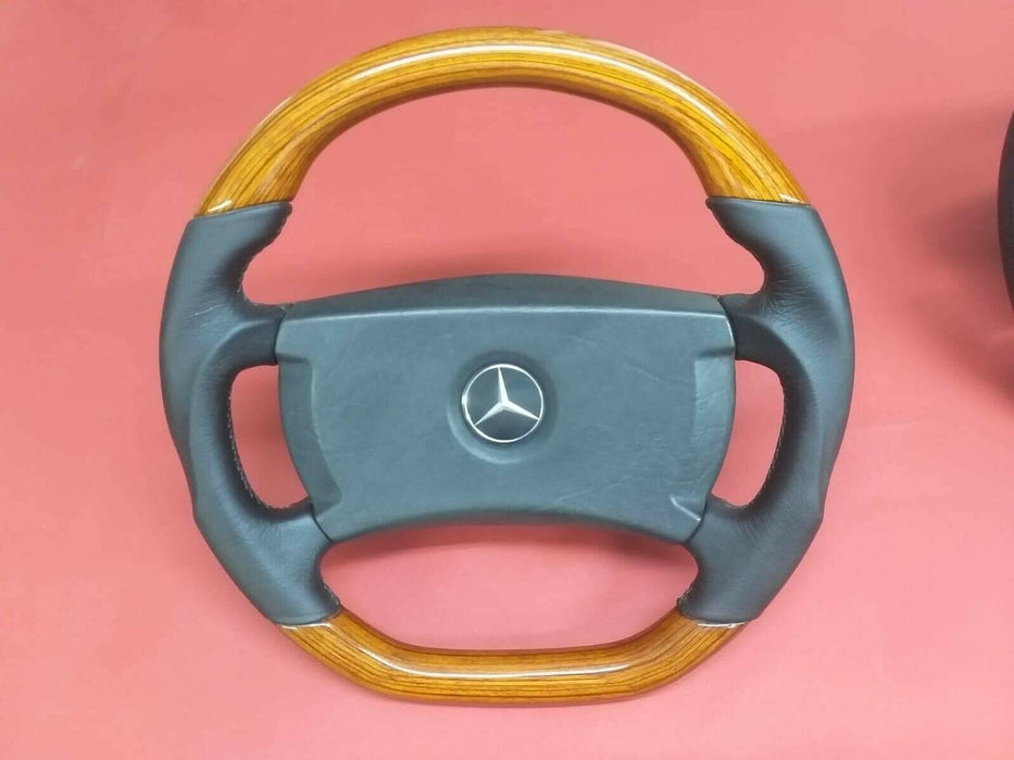 Mercedes Benz AMG w107 w123 W124 W126 W201 Wood Steering Wheel Zebrano