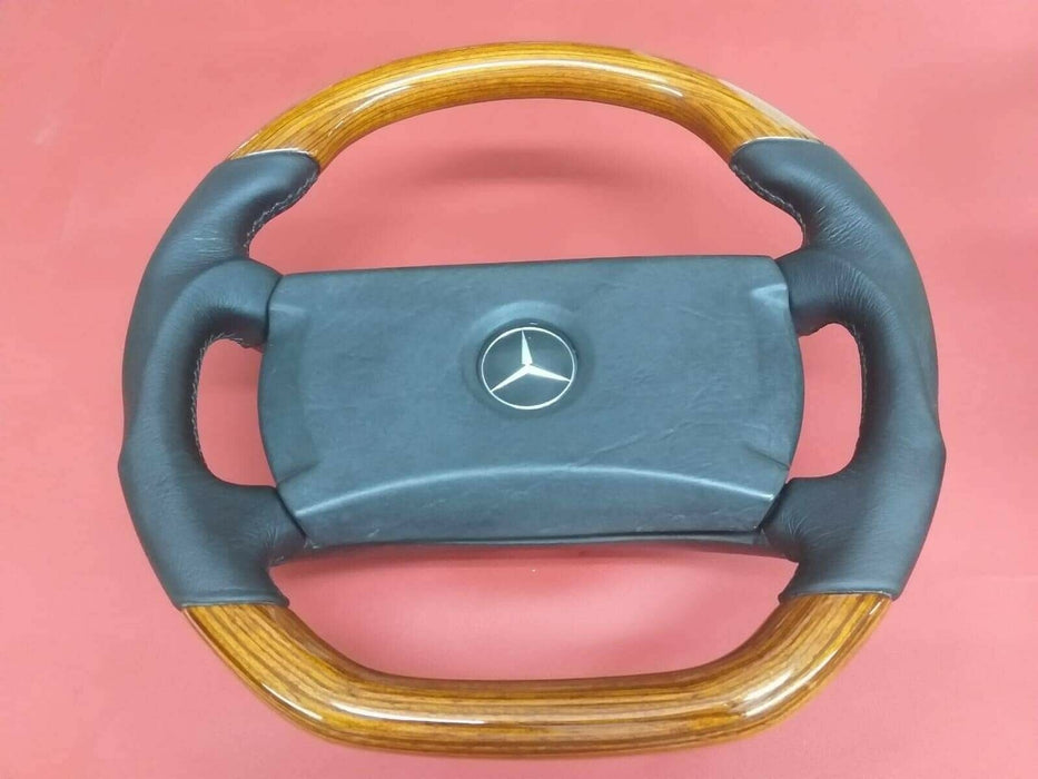 Mercedes Benz AMG w107 w123 W124 W126 W201 Wood Steering Wheel Zebrano