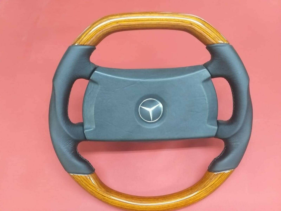 Mercedes Benz AMG w107 w123 W124 W126 W201 Wood Steering Wheel Zebrano