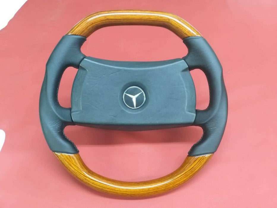 Mercedes Benz AMG w107 w123 W124 W126 W201 Wood Steering Wheel Zebrano