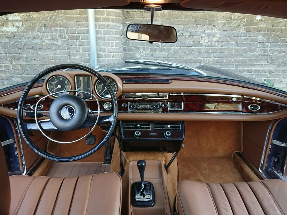 Mercedes W111 Coupe Wood Trim W112 Wood Set Walnut Burl 280se 300se Dashboard