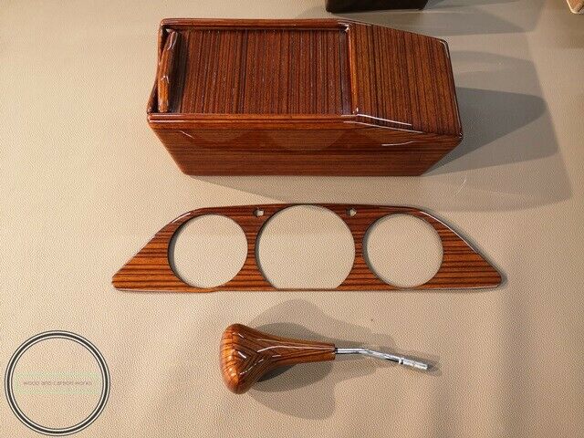 Mercedes W126 C126 Wood Accessory set W126 Coupe WOOD TRIM Zebrano