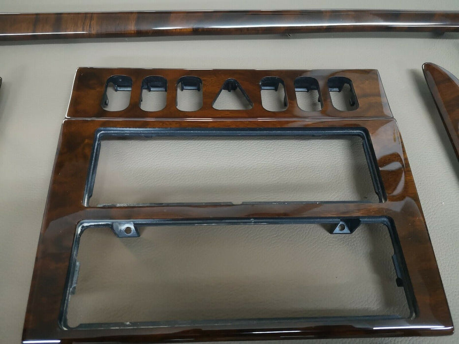 96-98 Mercedes Benz Wood Trim Set W210 E55 AMG E430 E320 E300 E420