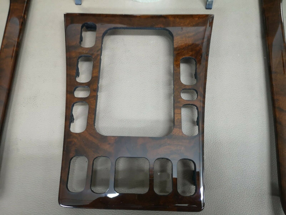 96-98 Mercedes Benz Wood Trim Set W210 E55 AMG E430 E320 E300 E420