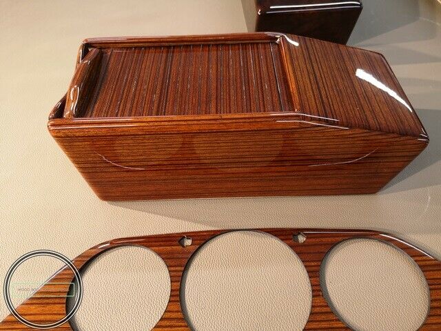 Mercedes W126 C126 Wood Accessory set W126 Coupe WOOD TRIM Zebrano