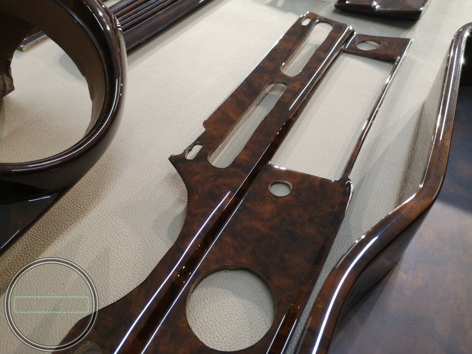 Mercedes W111 Coupe Wood Trim W112 Wood Set Walnut Burl 280se 300se Dashboard