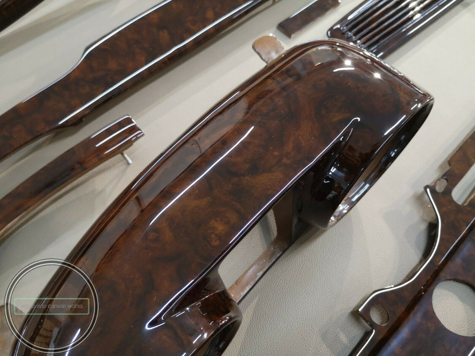 Mercedes W111 Coupe Wood Trim W112 Wood Set Walnut Burl 280se 300se Dashboard