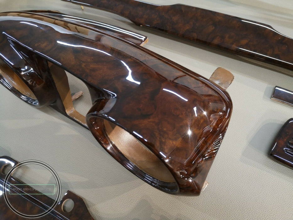 Mercedes W111 Coupe Wood Trim W112 Wood Set Walnut Burl 280se 300se Dashboard