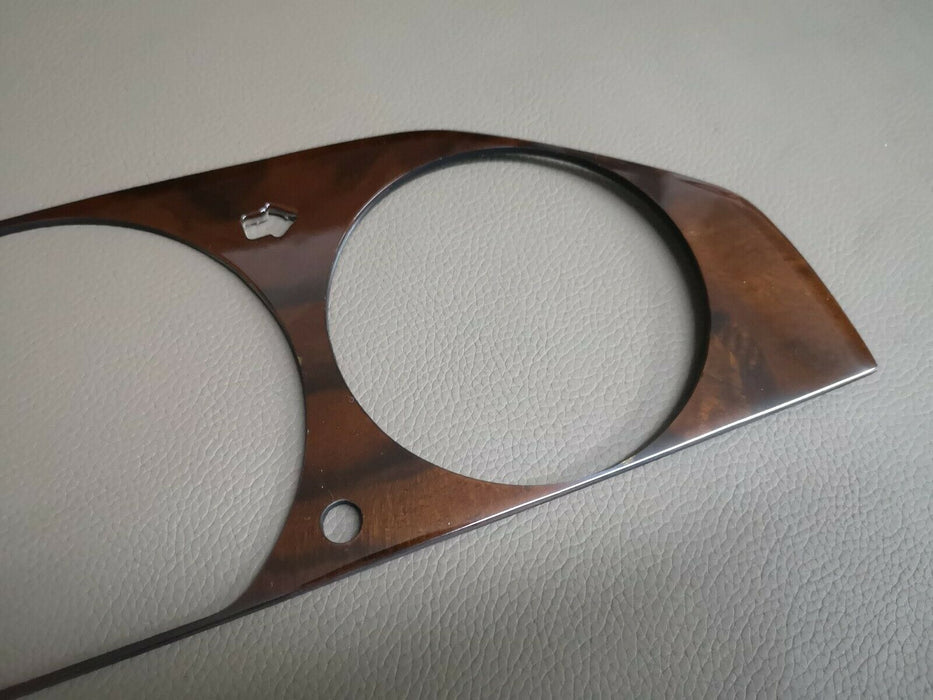 Mercedes Benz W124 C124 S124 instrument cluster Gauge Speedometer Wood Trim