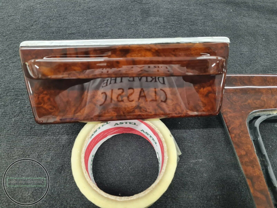 Mercedes W116 Wood Trim Set BURL wood trim shift panel