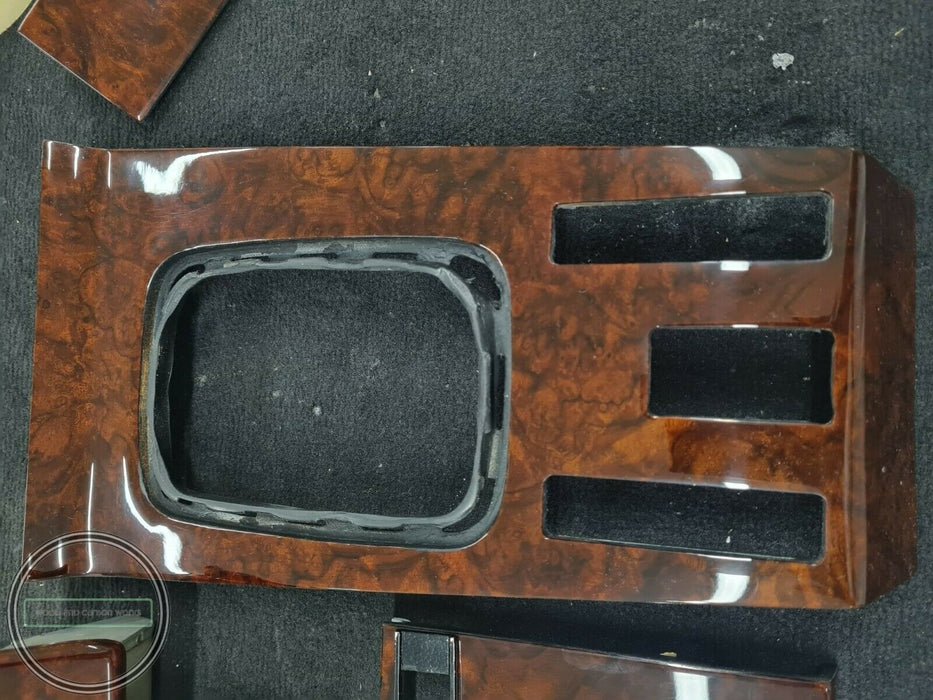 Mercedes W116 Wood Trim Set BURL wood trim shift panel