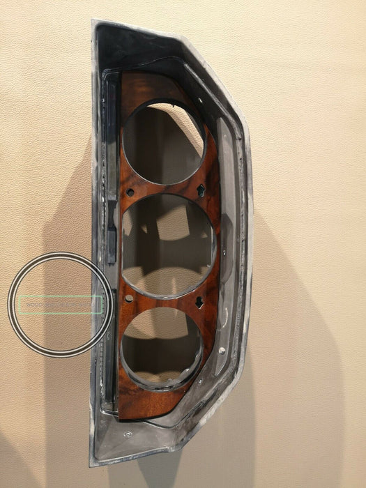 W123 Mercedes Benz Speedometer Cover Zebrano Insturment wood trim for w123