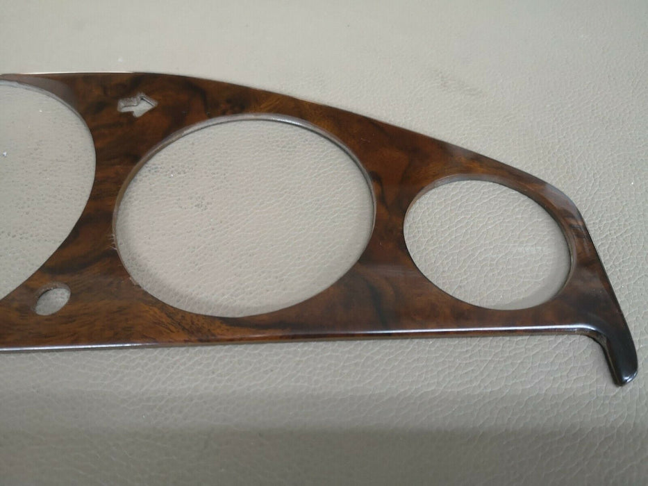 Mercedes Benz W140 instrument cluster Speedometer Wood  trim Burl Wood Walnut