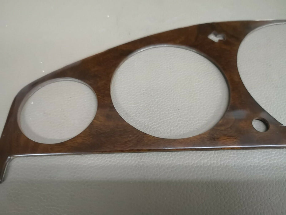 Mercedes Benz W140 instrument cluster Speedometer Wood  trim Burl Wood Walnut
