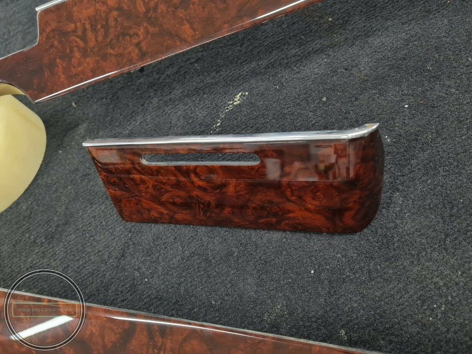 Mercedes W116 Wood Trim Set BURL wood trim shift panel