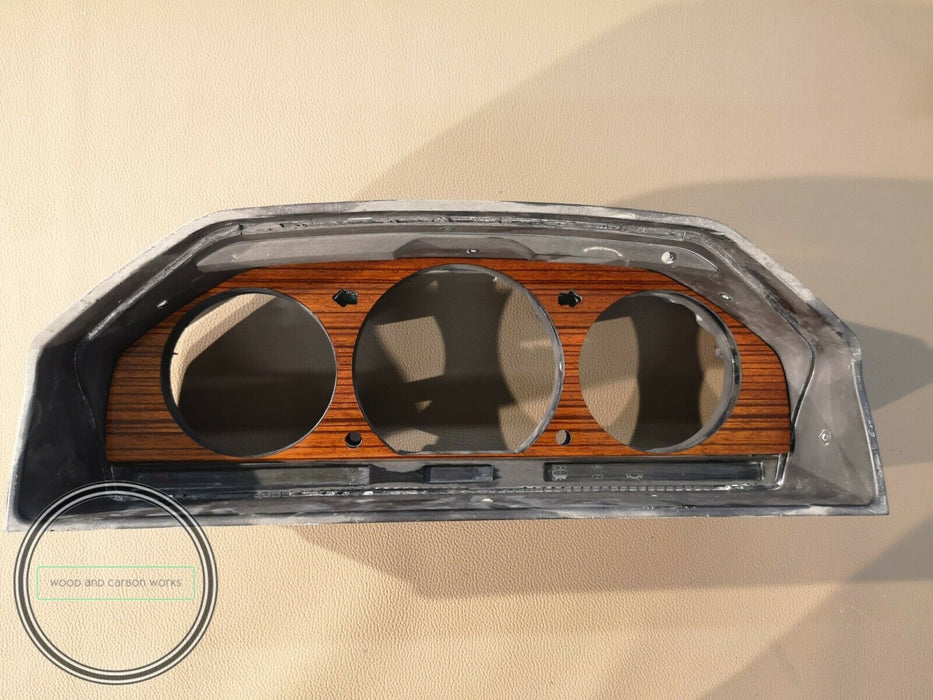 W123 Mercedes Benz Speedometer Cover Zebrano Insturment wood trim for w123