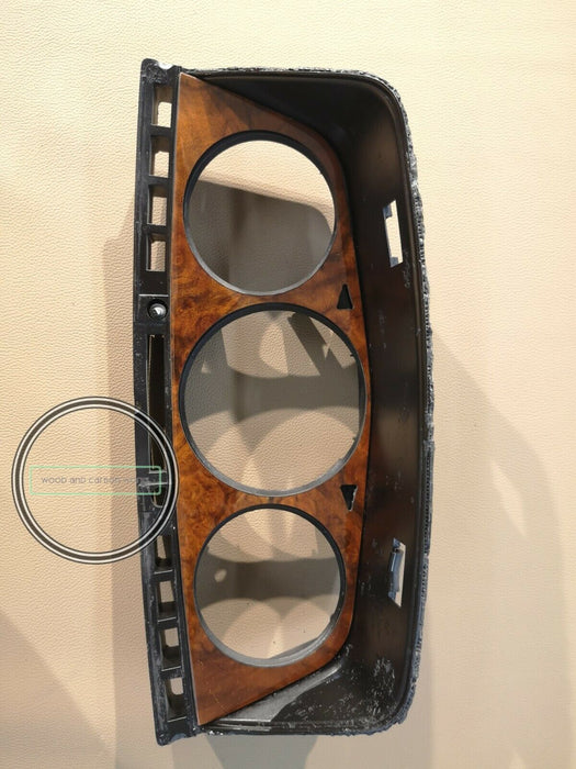 W123 Mercedes Benz Speedometer Cover Zebrano Insturment wood trim for w123